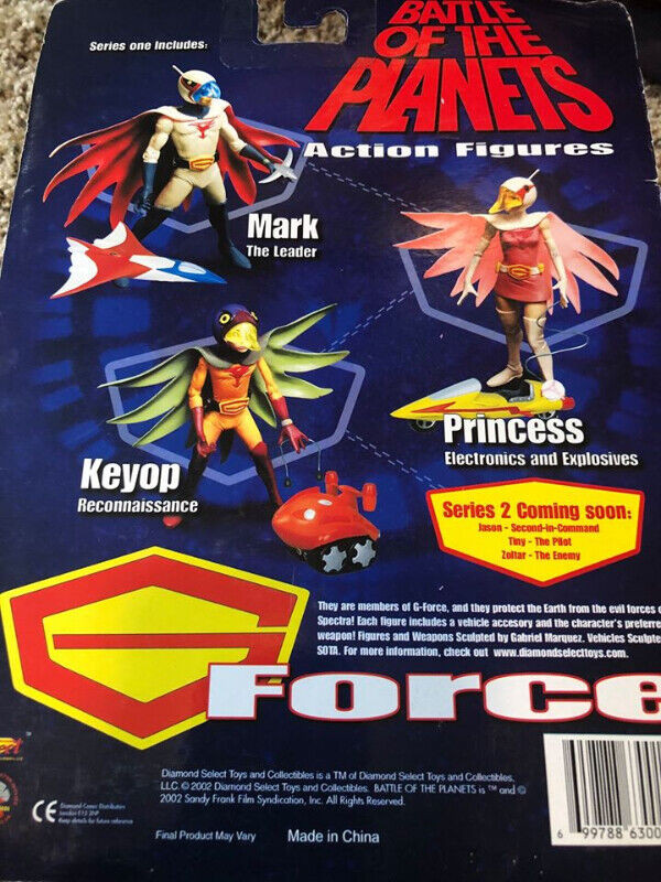 Battle of the Planets Mark figure 2002 in Arts & Collectibles in Lethbridge - Image 2