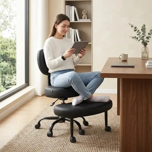Brand New Ergonomic Cross-Legged Office Chair $79 | Chairs & Recliners ...