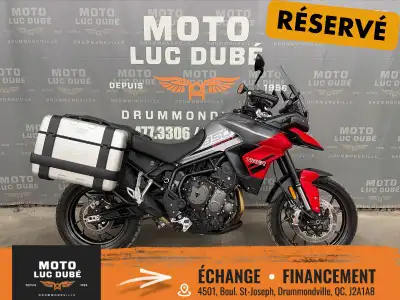 2023 Triumph Tiger 850 Sport Triumph Tiger 850 Sport 2023 SEULEMENT 1 842 KM FREINS ABS ENSEMBLE DE...