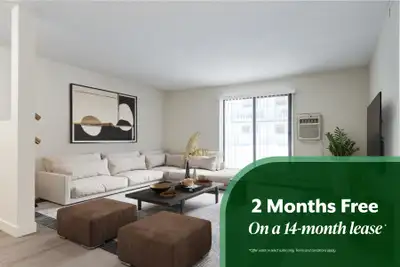 Amenities: Internet Included • Courtyard • Heat & Water Included Suite & Building: One-bedroom, two-...