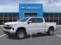 Meet the 2025 Chevrolet Silverado 1500 LT in a stunning white finish with a 44 drivetrain, perfect f... (image 1)