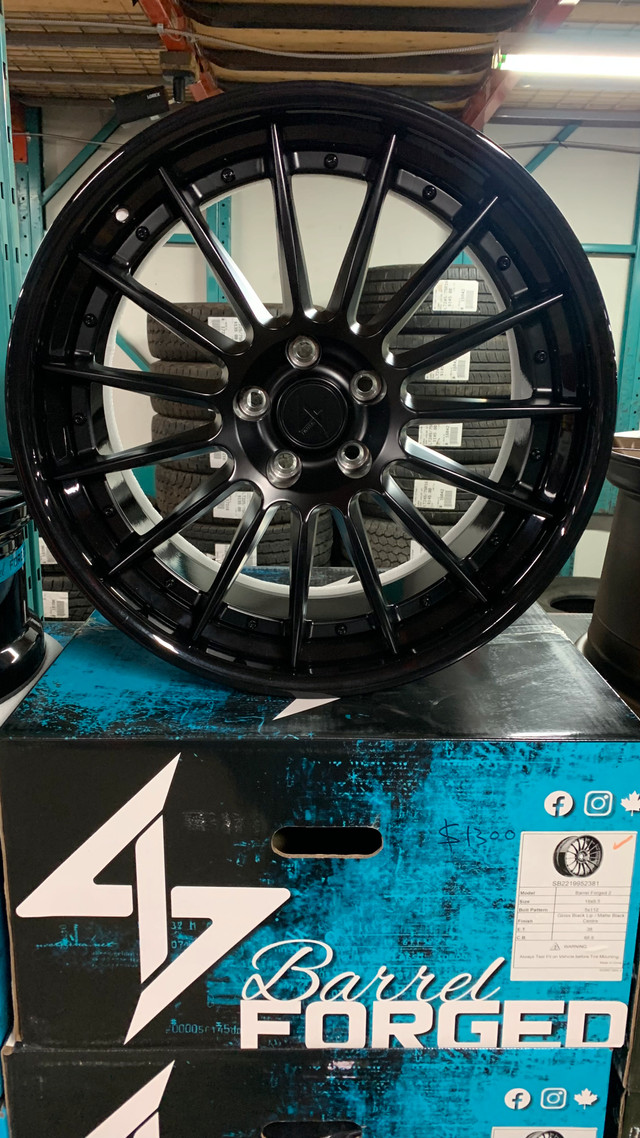 SET OF 19'' Sentali Barrel Forged RIMS 5x112mm / 5x114.3mm in Tires & Rims in Ottawa