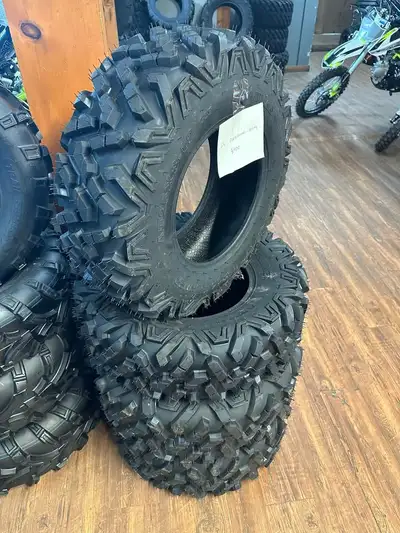 SBZ Forerunner Atlas 6-Ply ATV/UTV Tire Set Upgrade your ride with the SBZ Forerunner Atlas Tire Set...