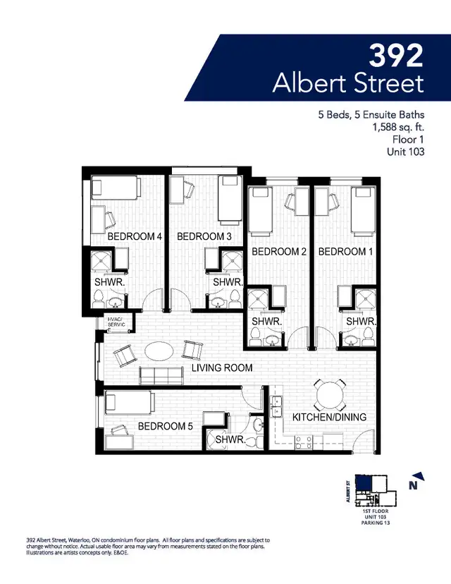 Female Student Housing in Waterloo - Students Only in Long Term Rentals in Kitchener / Waterloo - Image 19