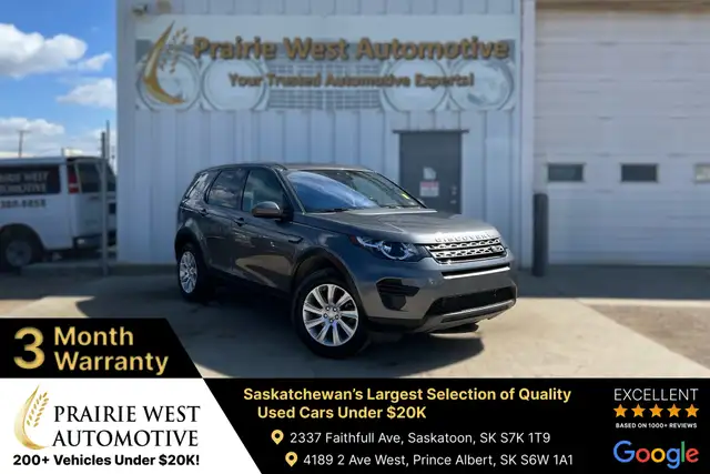 2017 Land Rover Discovery Sport SE AWD | Reverse Camera | Heated