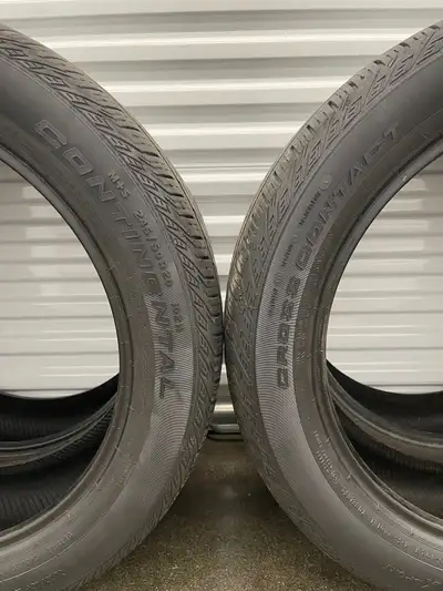 Set4: 245/50R20 102H Continental CrossContact LX Sport. FIRM $340: Four Used All Seasons Tires. FIRM...