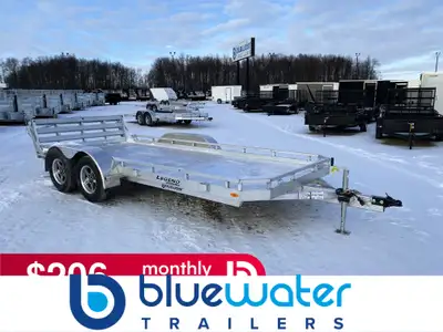Legend Aluminum Utility Gate Trailer is $10,105.00 or $202.08/month! Ord: 72706 - Ser: 5WMBF1620T101...