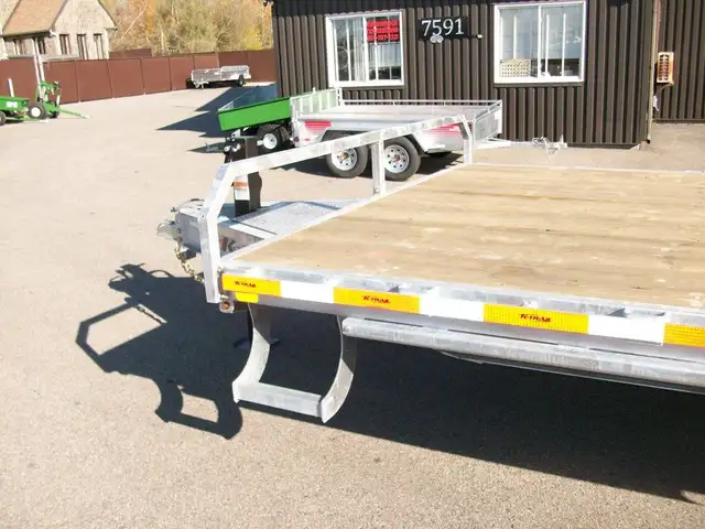 2025 K-Trail DKO 8'.6in. X 20' 2 ESSIEUX 7000LB. GALVANISE CONTR in Cargo & Utility Trailers in Laval / North Shore - Image 9