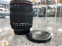 Sigma 18-200MM ZOOM MA 3.5-6.3 Camera Lens PENTAX w/Case