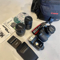 Canon 60d digital camera body, lenses and accessories