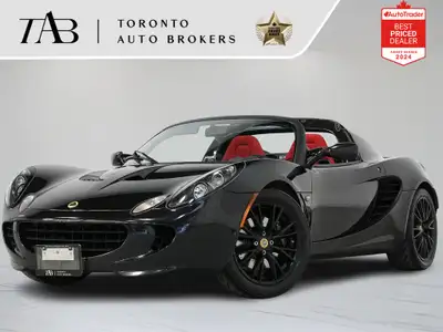 This 2010 Lotus Elise Roadster is a local Ontario vehicle, offering pure driving thrills with its li...