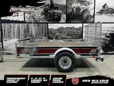 2026 REMEQ UG-5498 (4.5 x 8.2 Pieds) REMEQ UG-5498 (4.5 x 8.2 Pieds) 2026 REMORQUE REMEQ UG-5498 (4....