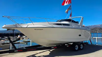 This is a very clean and well maintained cruiser, ready for your adventures on Shuswap Lake and beyo...