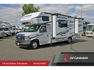 Forest River Sunseeker 2500 3 extensions CLASSE C Ford V8 7.3L , Prise 30AMP , chauffe eau 6 gallons...