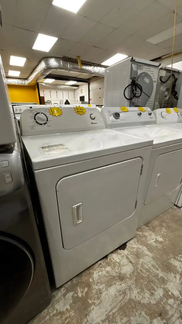 Amana Front Load Electric Dryer 30 Days WarrantyHi-Life in Washers & Dryers in Kitchener / Waterloo - Image 3