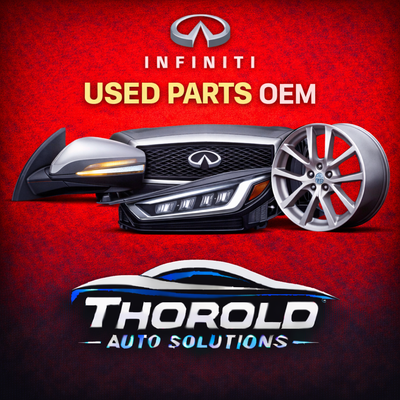 OEM used Infiniti luxury parts available. Common inventory includes: LED headlights & taillights Eng...