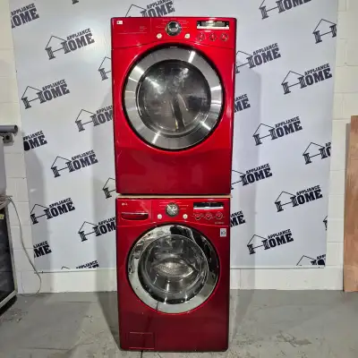 Used washer and dryer LG WM2301HR & DLE2301R 27″ Refurbished, View more
