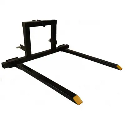 NEW 3 POINT PALLET FORK ATTACHMENT CAT 1 820720, View more