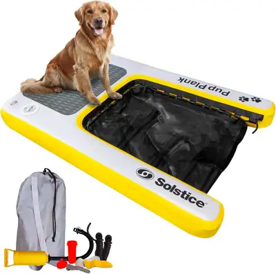 Solstice Original Inflatable Pup Plank Dog Float Floating Ramp L, View more