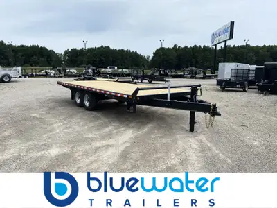 SALE!!REGULAR $9710 NOW ONLY $9396!! Canada Trailers Value Pintle Deckover Trailers 15,120 lbs. GVWR...