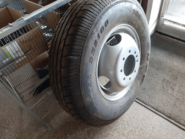 Truck tire and rim ST235/80R16 8 bolt rim in Tires & Rims in Hamilton - Image 4
