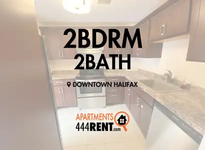 2 Bedroom 2 Bath Apartment Downtown Halifax October 2025