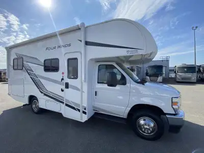 Thor Motor Coach Four Winds ESpec Class C gas motorhome 21Z highlights: Full-Size Bed Closet Dream D...