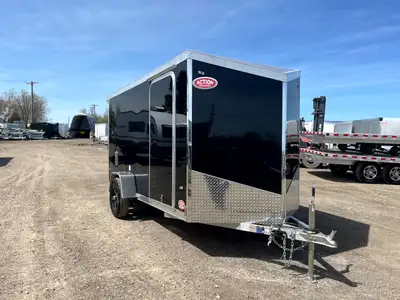 LEGACY SERIES ALL ALUMINUM FRAME 6' X 12' SINGLE AXLE CARGO WITH RAMP DOOR AND POLYCORE PANEL UPGRAD...