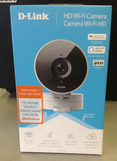 D-Link HD Wifi Camera, View more