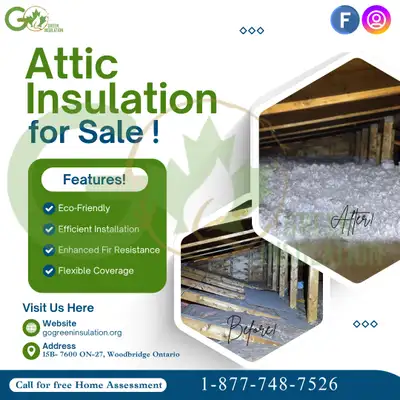 Attic Insulation for Sale !!, View more