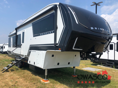 Brinkley Model Z 2810 fifth wheel highlights: 64in.in. Tri-Fold Sofa Flip-Up Countertop L Bunk Beds...