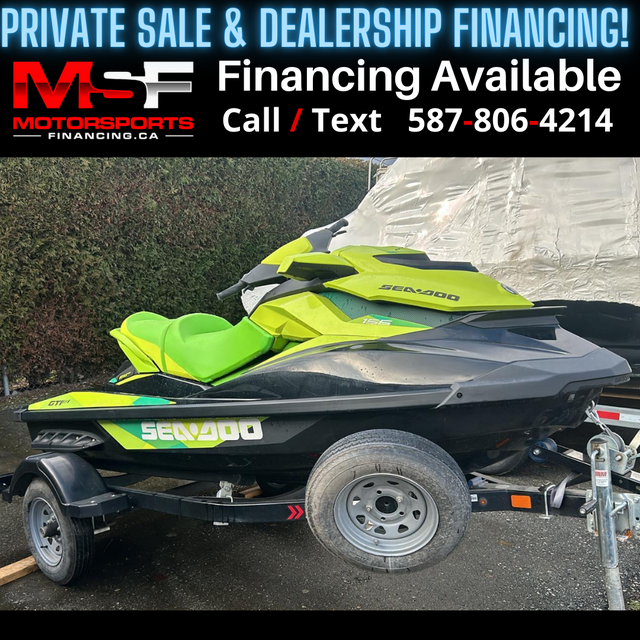 2019 SEADOO GTI 155 IBR (FINANCING AVAILABLE) in Personal Watercraft in Strathcona County - Image 2