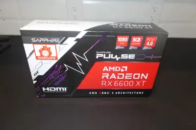 AMD RX 6600 XT 8GB – Gaming GPU – Boxed – $125 – Ships Free ONT., View more