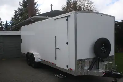 All sizes of Cargo trailers built by Apollo Custom Manufacturing to National Safety Mark certificati...