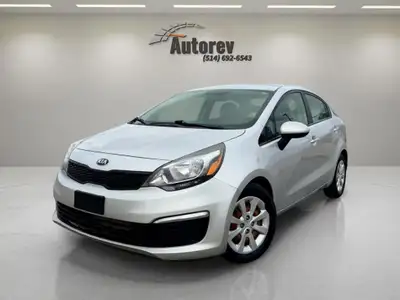 2017 KIA RIO. Prix: 5980$ Odomètre: 200 000 KM Couleur extérieure: ARGENT Couleur intérieure: GRIS N...