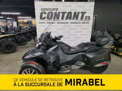 ROADSTER Can-Am Spyder RT Limited (SE6) 2017: Numéro d'inventaire: U61207 Consultez l'inventaire com...