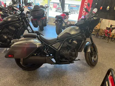 2026 Honda Rebel 1100 Touring Black DCT | Bridgewater, NS At Steele Recreation in Bridgewater, NS, w...