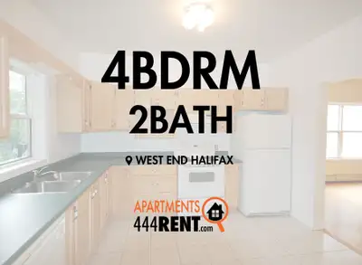 4 Bedroom 2 Bath Apartment West End Halifax September 2025