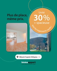 Plus de choix, plus de confort, à portée de main ! Découvrez nos locations d'appartements adaptées à... (image 1)