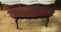 French Provincial Coffee Table & 2 matching end tables