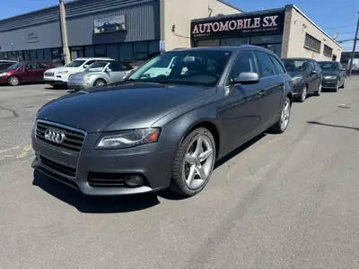 2012 AUDI A4 , MOTEUR/TRANSMISSION A1, AC, SIÈGES EN CUIR CHAUFFANTS, TOIT PANORAMIQUE, GROUPE ÉLECT...