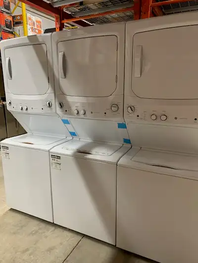 GE Dryer from$499/ Washer from $599/ 2 in 1 from $1199 No Tax, View more