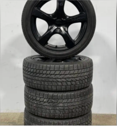 Toyo observe winter ice snow 245 45 18 tires on 5x112 and 5x120 Touren wheels fits All BMW 530i 540i...