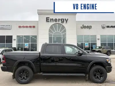 Built to handle hard work and long drives with ease, this used 2024 RAM 1500 Base at Energy Chrysler...