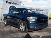 This 2020 Ram 1500 Sport stands out in *Patriot Blue Pearl*, powered by the legendary *5.7L HEMI V8*... (image 5)