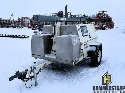 2012 FRONTIER 20 KW Towable Light Plant Tower Generator Genset Combo Kubota 4 cylinder diesel engine...