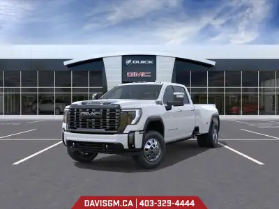 AMVIC Licensed Business The 2026 GMC Sierra 3500HD Denali Ultimate 4WD Crew Cab Long Box stands at t...