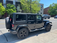 2011 JEEP WRANGLER SAHARA CONVERTIBLE 4X4 / SAFETY CERTIFIED ONE OWNER JUST ARRIVED, BLACK, 4DR, 3.8... (image 4)