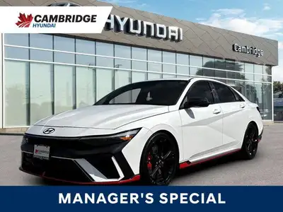 *2024 Hyundai Elantra N DCT | 276HP Turbo | Sport Seats | CarPlay | 19 Alloys* The 2024 Hyundai Elan...