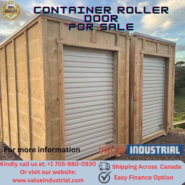 Container Roller Door in Storage Containers in City of Toronto